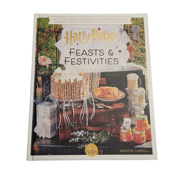 Harry Potter Feasts & Festivities Hardback Book by Jennifer Carroll - Picture 1 of 8